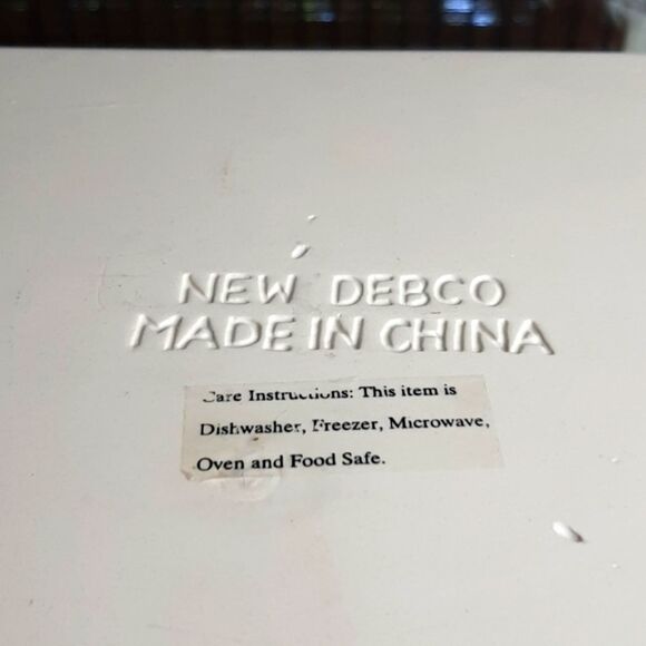 Debco Ceramic Vintage CottageCore Rooster Casserole Baking Dish 14 Lx7 Deep - Picture 8 of 9